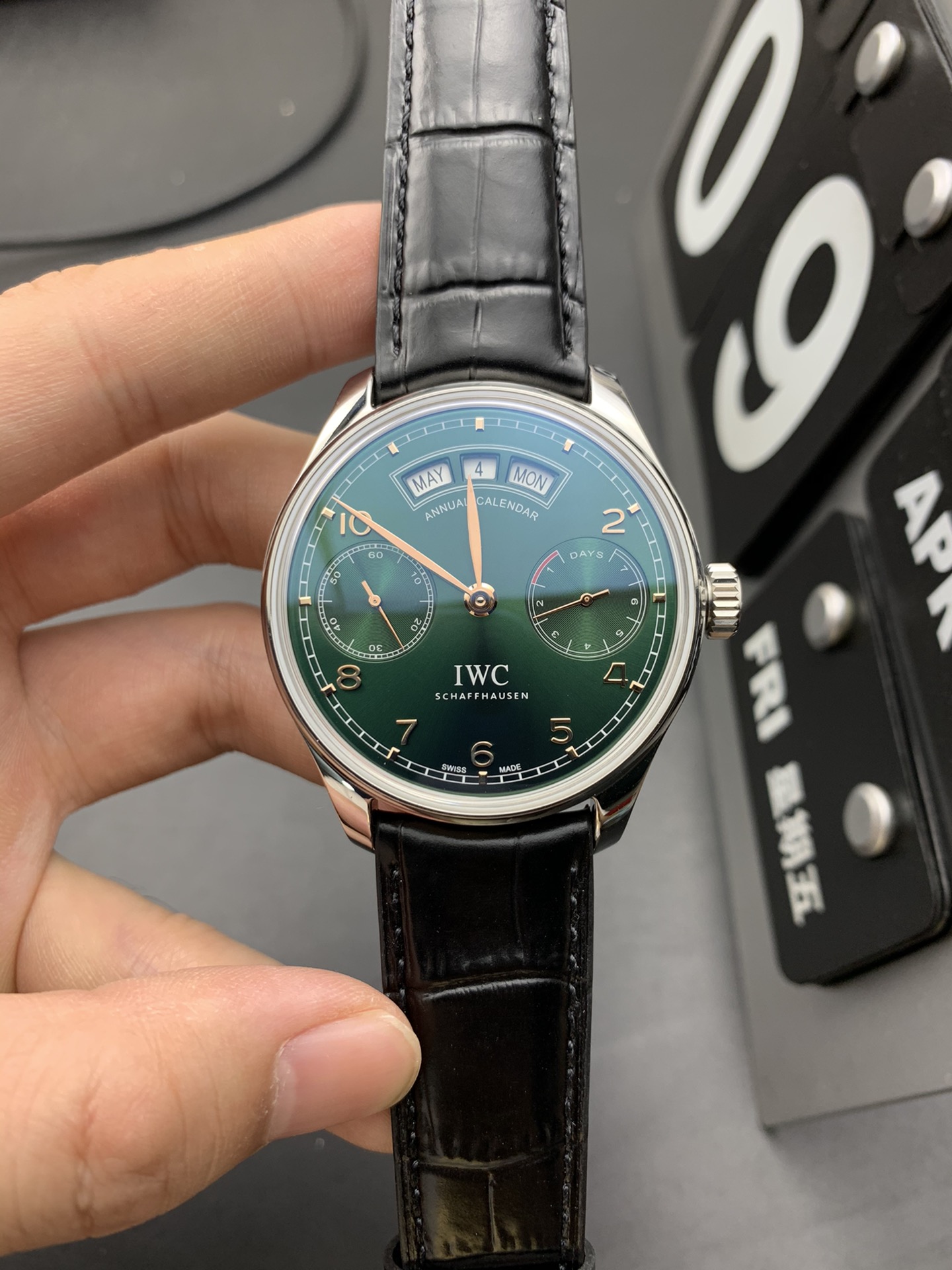 NO:944469,YL Portuguese 70,000 Perpetual Calendar, actual shipment,19860909YL 葡七万年历 出货实拍,,Watch