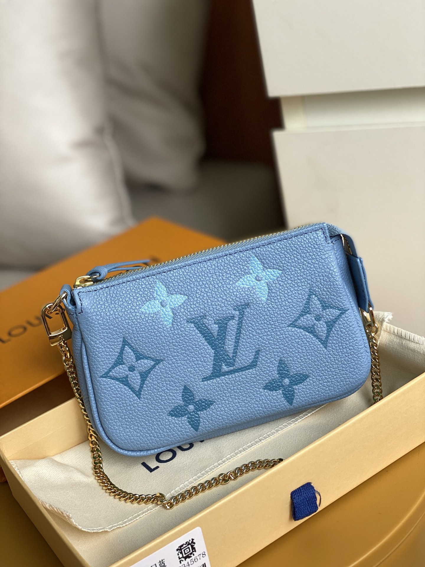 顶级原单M80501夏日蓝全皮钱包系列BYTHEPOOL春夏系列MiniPochetteAccessoi