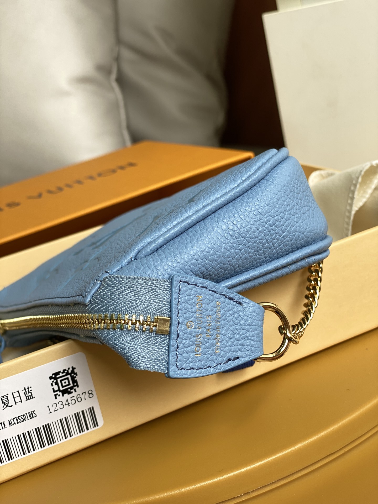 顶级原单M80501夏日蓝全皮钱包系列BYTHEPOOL春夏系列MiniPochetteAccessoi