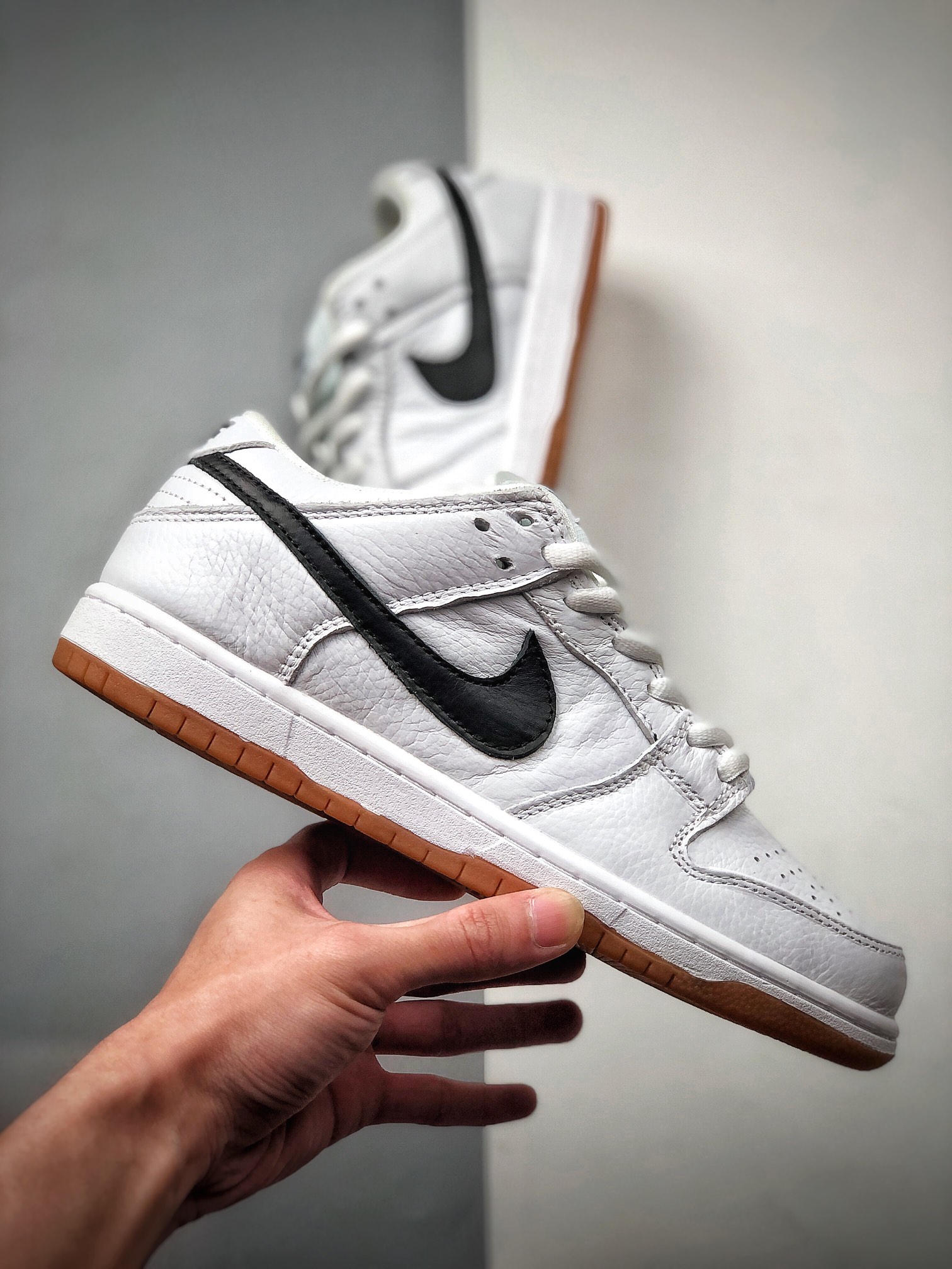 200 耐克Nike SB Dunk Low Orange label 扣篮系列低帮经典百搭休闲运动板鞋“黑白”2563-100