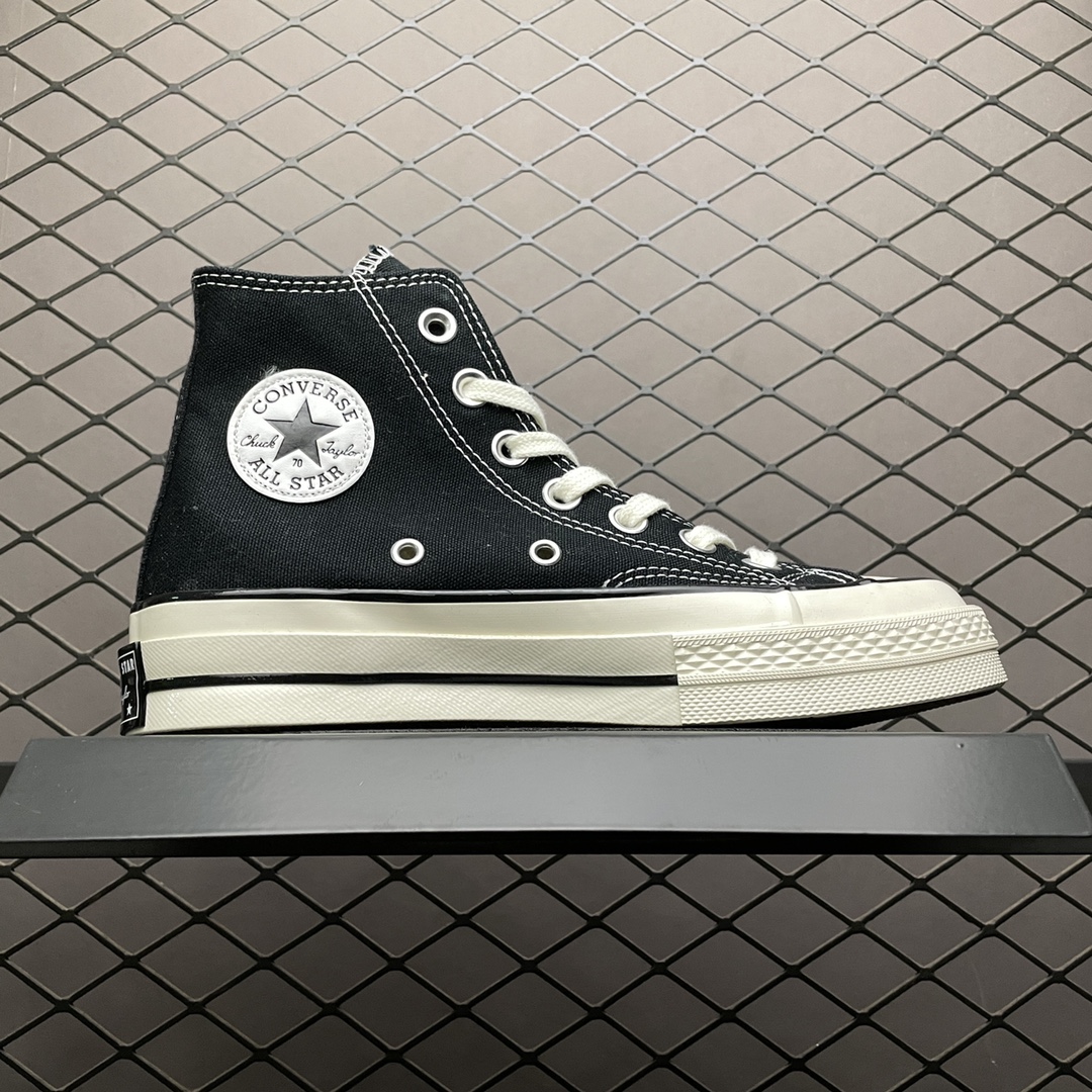 140 Converse 匡威 Chuck 70s 高帮印花 帆布休闲板鞋