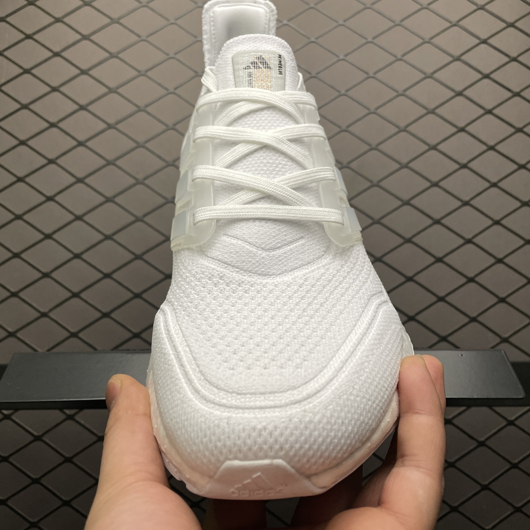 220 AD 阿迪 Ultra Boost UB21 超弹力爆米花中底休闲跑步鞋 FY0846