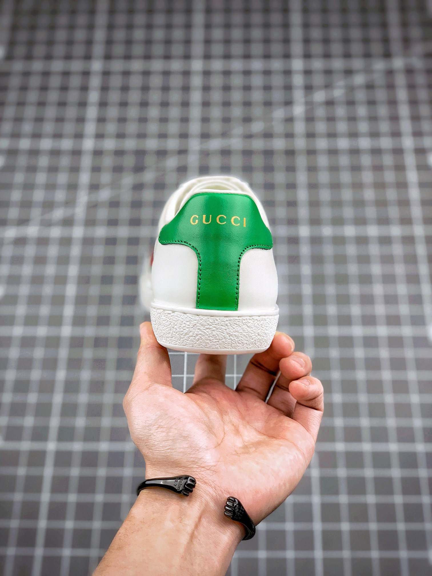 GUCCI Disney x Gucci Ace Donald Duck print men's sneakers