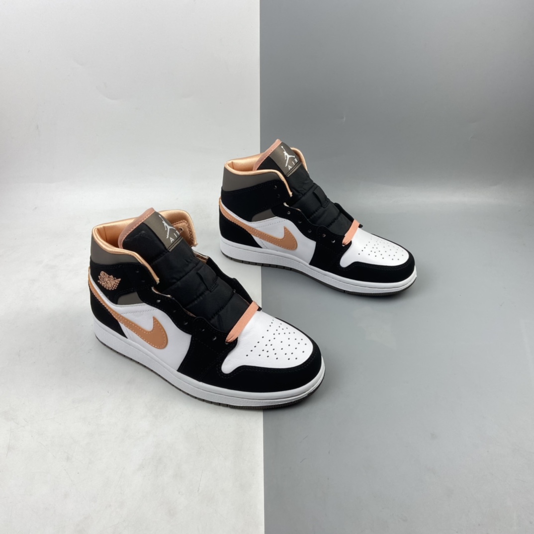 P260 Air Jordan 1 Mid AJ1 乔1 中帮百搭休闲运动板鞋DH0210-100