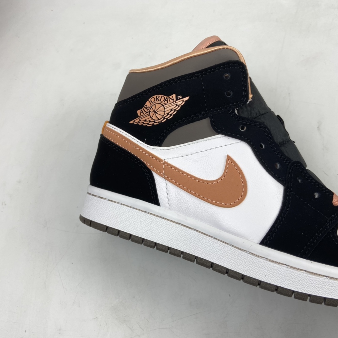 P260 Air Jordan 1 Mid AJ1 乔1 中帮百搭休闲运动板鞋DH0210-100
