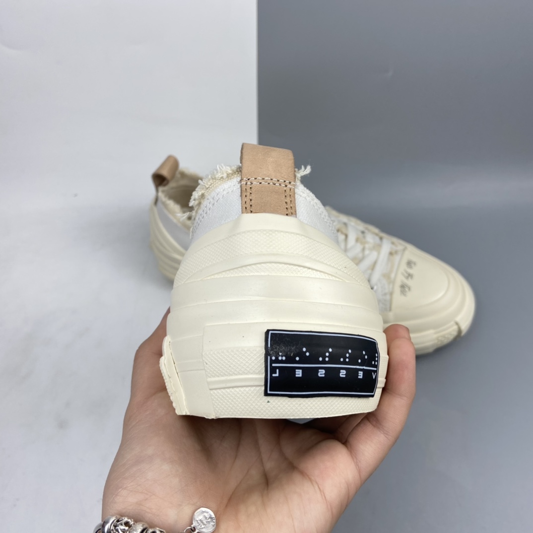 P550 吴建豪个人新锐品牌xVESSEL G.O.P. Low解构重叠厚底软木低帮百搭增高帆布硫化板鞋