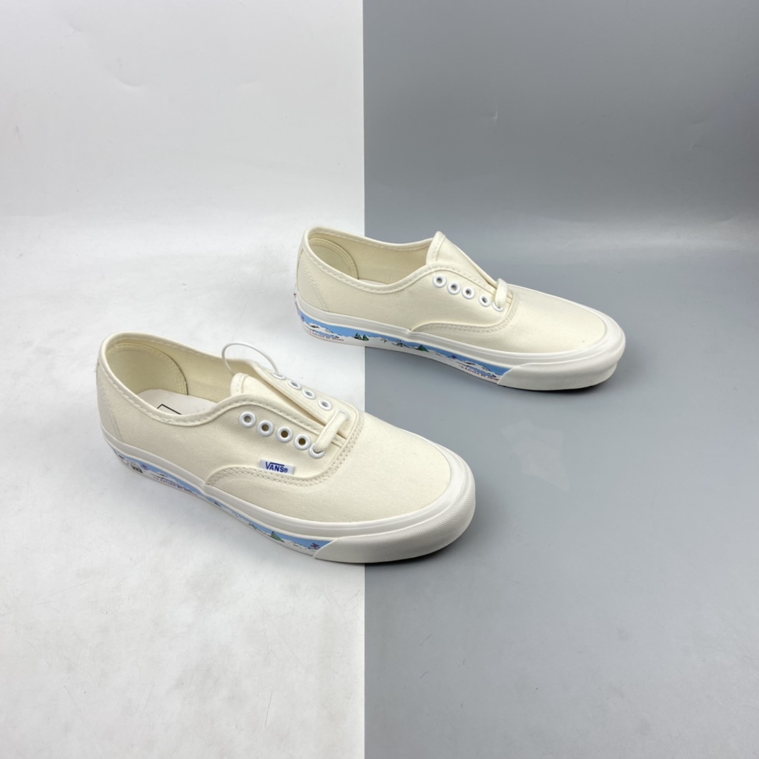 P150 Vans Authentic 44 DX  范斯小白鞋安纳海姆复古男鞋女鞋低帮帆布鞋 VN0A54F241N