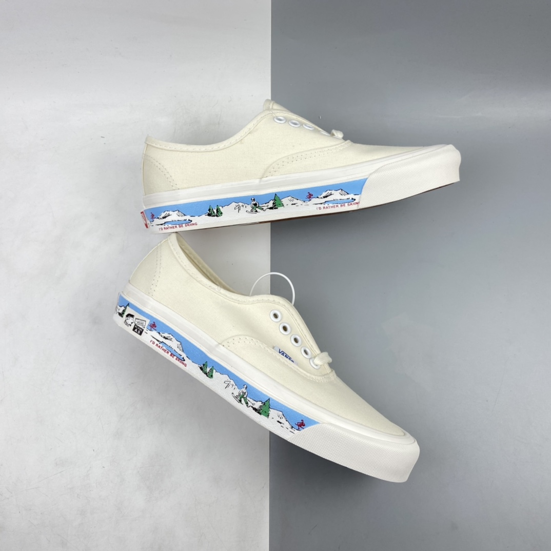 P150 Vans Authentic 44 DX  范斯小白鞋安纳海姆复古男鞋女鞋低帮帆布鞋 VN0A54F241N