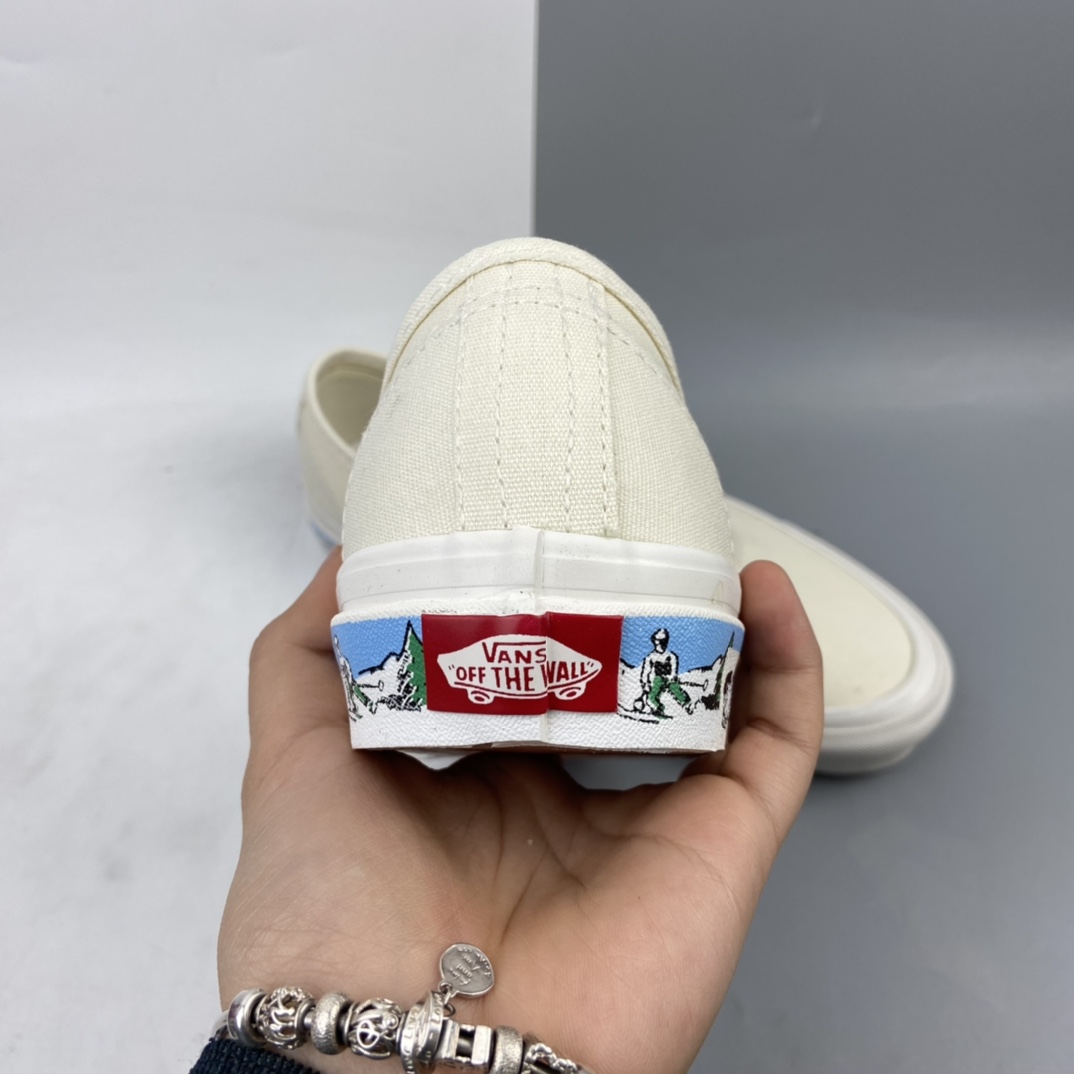 P150 Vans Authentic 44 DX  范斯小白鞋安纳海姆复古男鞋女鞋低帮帆布鞋 VN0A54F241N