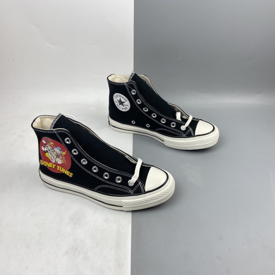 P140 Converse Chuck 1970s 匡威经典涂鸦限定款三星标帆布鞋 162050C