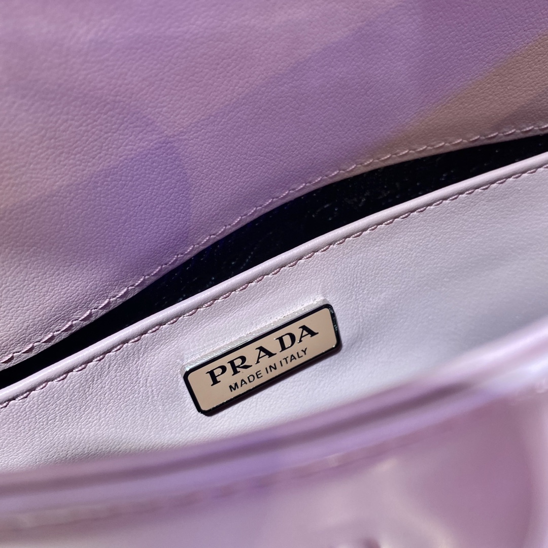 PRADA普拉达新款中古腋下包/大号翻盖包1BD303