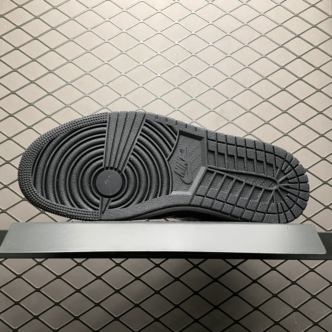 260  Air Jordan 1 Mid ” Disco Ball” AJ1乔1中帮文化篮球鞋 CU9304-001