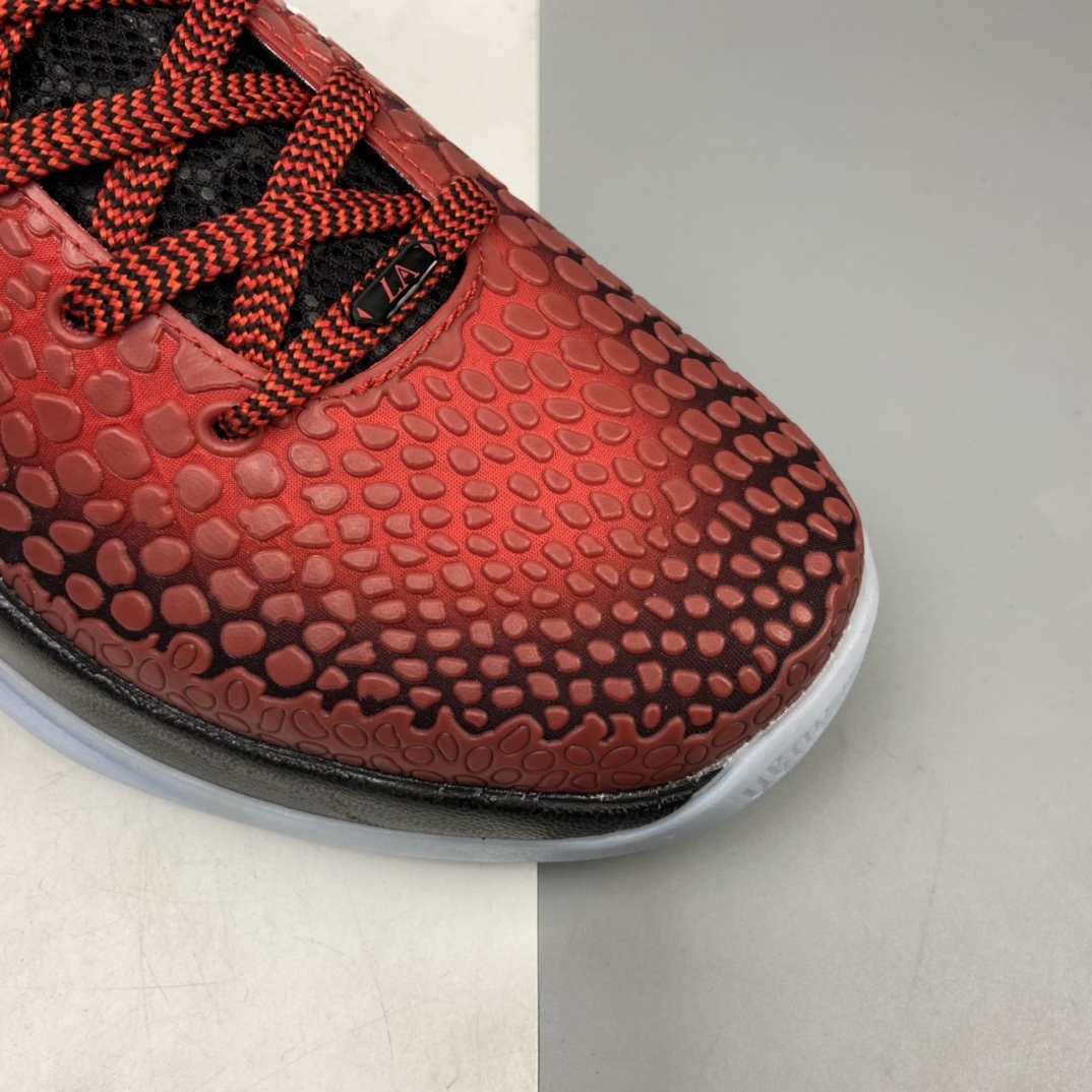P260 Nike Zoom Kobe VI 科比6代 复刻 黑红色 全明星配色 波点 鱼鳞纹 DH9888-600