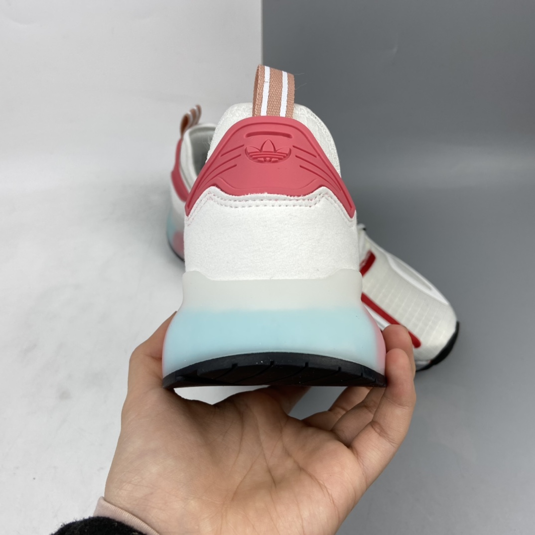 220 Nasa x Ad ZX 2K Boost 三叶草联名款爆米花复古跑鞋 FX7054