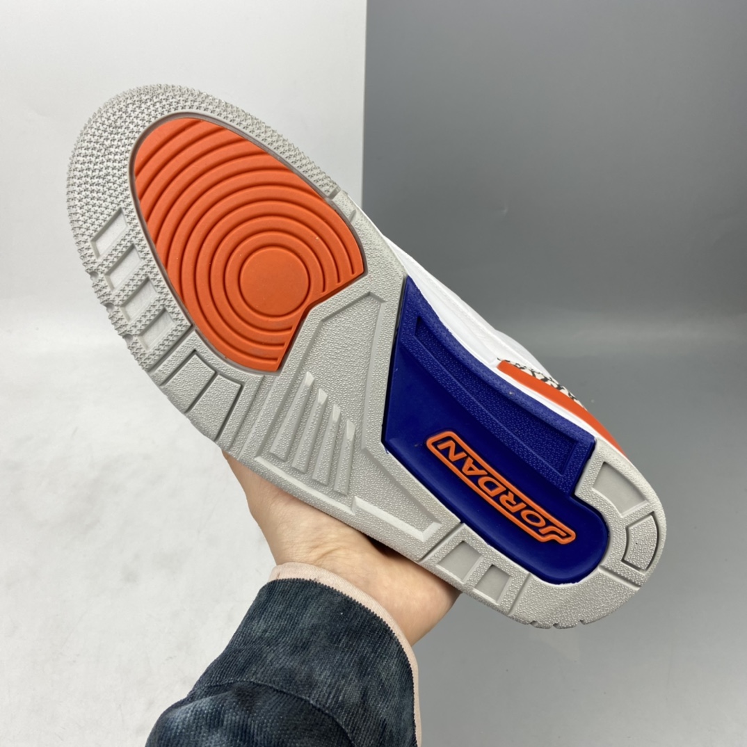 P380 Air Jordan 3 Retro  ” Knocks ” AJ3乔3 尼克斯 男子文化篮球鞋 136064-148