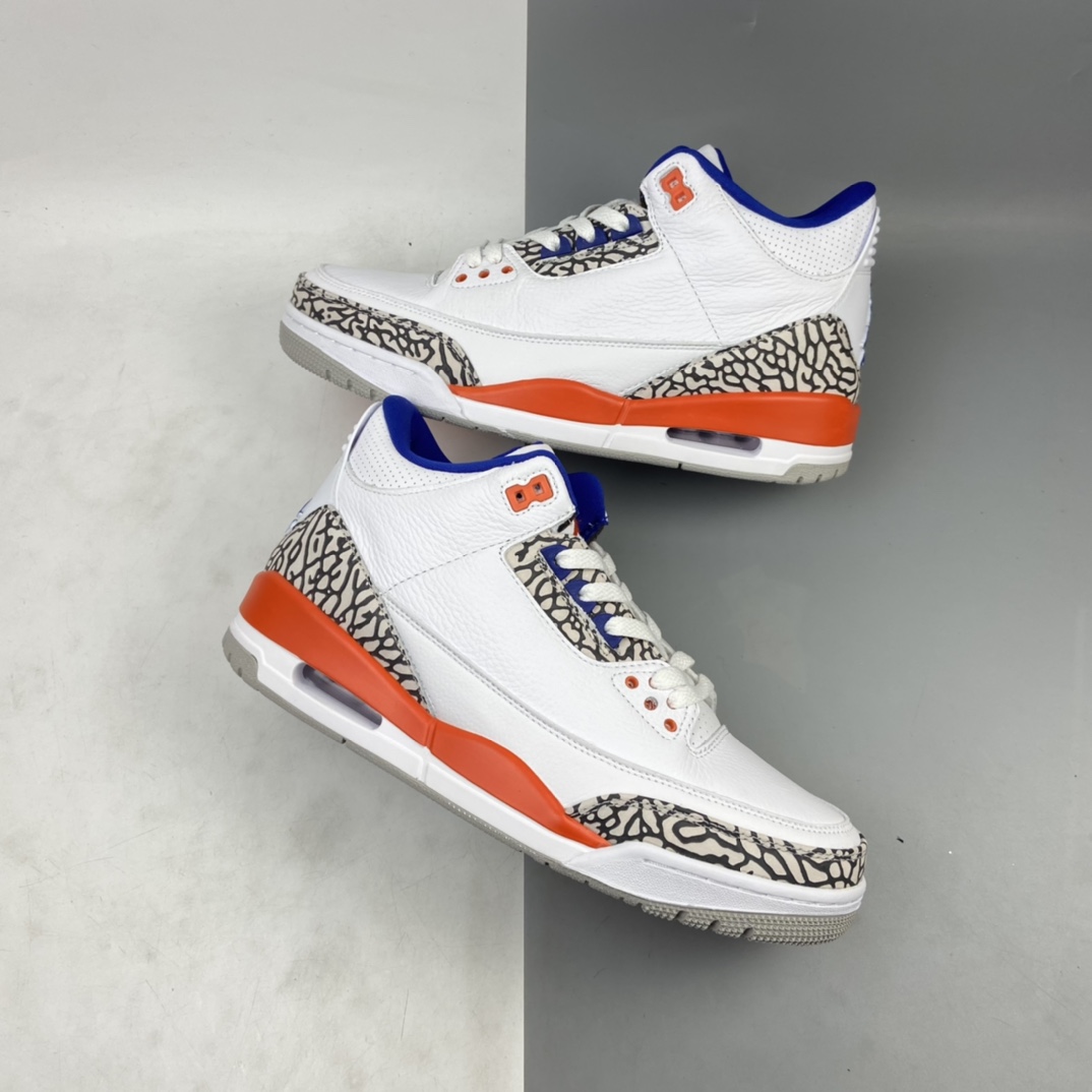 P380 Air Jordan 3 Retro  ” Knocks ” AJ3乔3 尼克斯 男子文化篮球鞋 136064-148