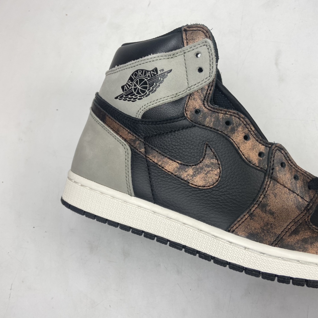 P280 Air Jordan 1 High OG High OG “Shadow” AJ1代经典复古经典高帮百搭文化篮球鞋  做旧古铜影子灰 555088-033