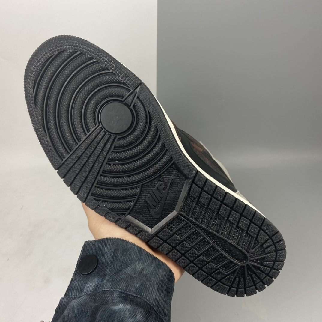 P280 Air Jordan 1 High OG High OG “Shadow” AJ1代经典复古经典高帮百搭文化篮球鞋  做旧古铜影子灰 555088-033