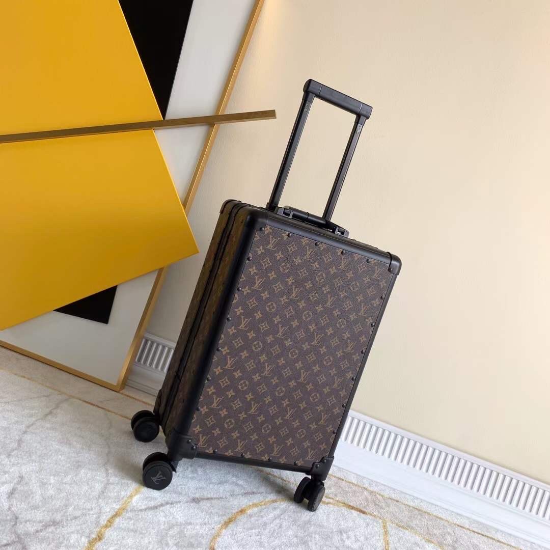 Louis Vuitton Rolling Luggage 20-inch Cabin Trolley Suitcase, Monogrammed