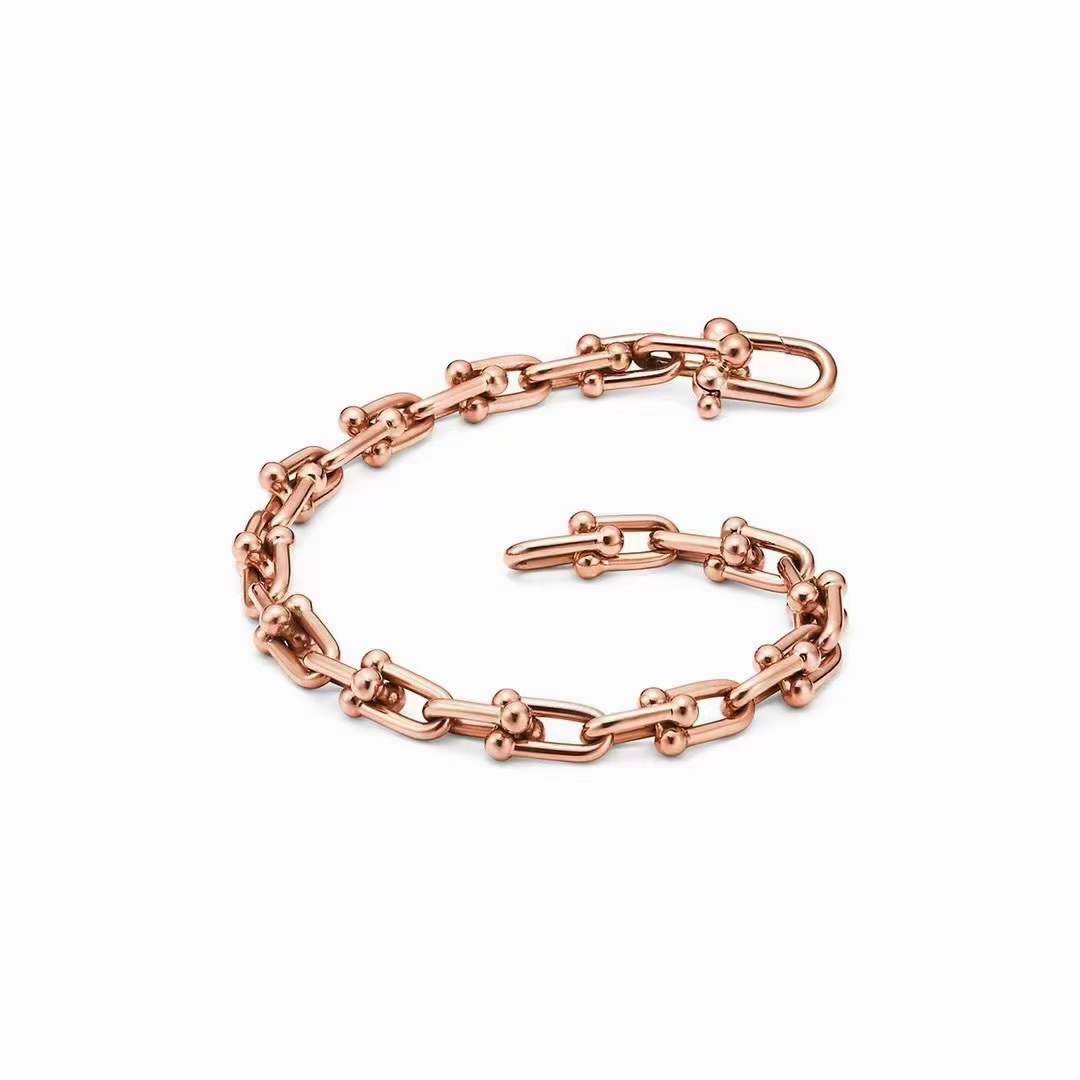 Tiffany & Co. Tiffany&Co.u形竹节手链