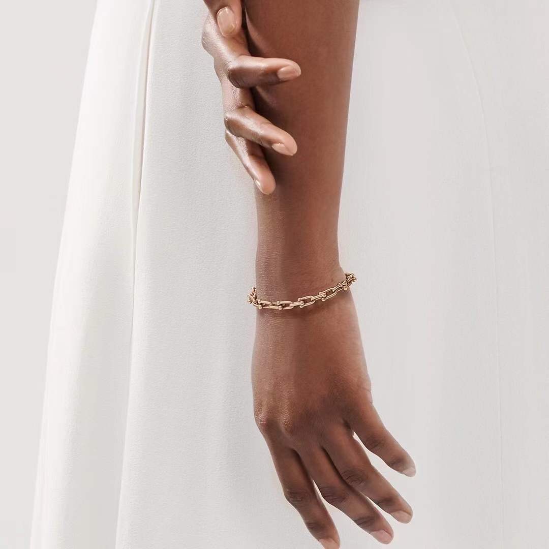 Tiffany & Co. Tiffany&Co.u形竹节手链