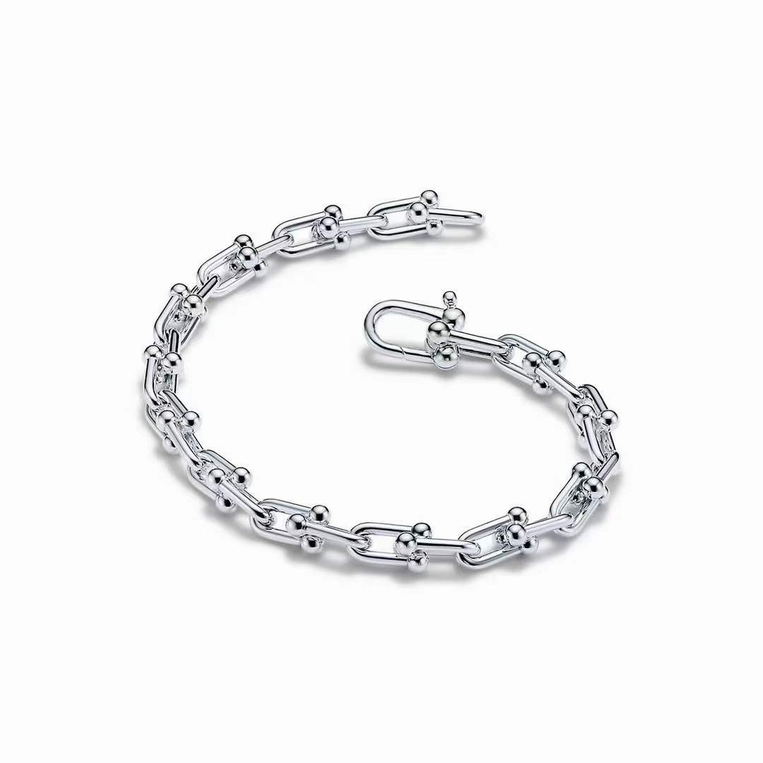 Tiffany & Co. Tiffany&Co.u形竹节手链