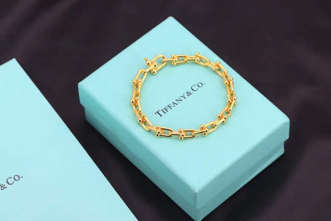 Tiffany & Co. tiffany&Co. 银色 U型扣手链