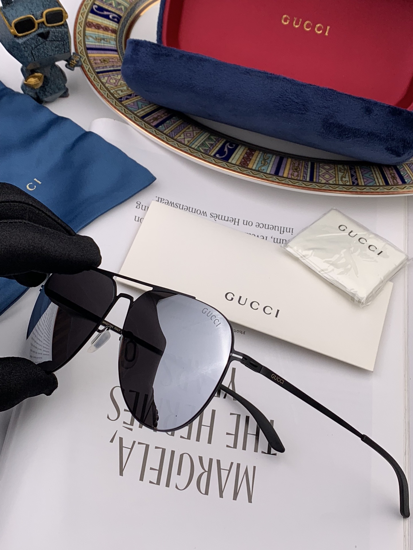 GUCCI2021新款超轻无螺丝压不