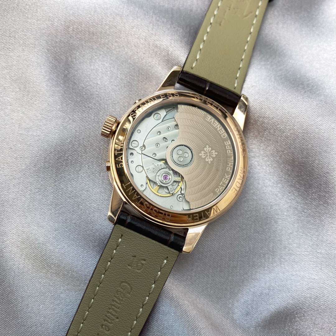 Patek Philippe 百达翡丽4947万年历女表 小红书 PP多功能腕表 搭载原装进口9100月相功能机芯机械表 走时精准零返修