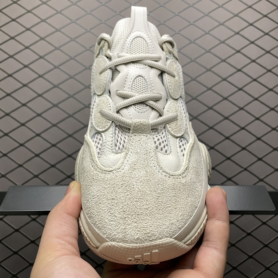 450 纯原版本 AD 阿迪Yeezy 500 侃爷椰子500 ” Blush” 灰白 DB2908