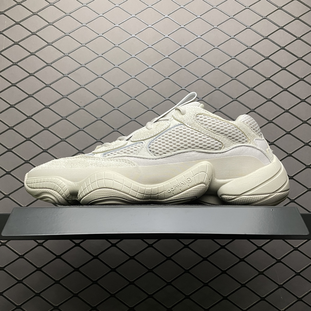 450 纯原版本 AD 阿迪Yeezy 500 侃爷椰子500 ” Blush” 灰白 DB2908