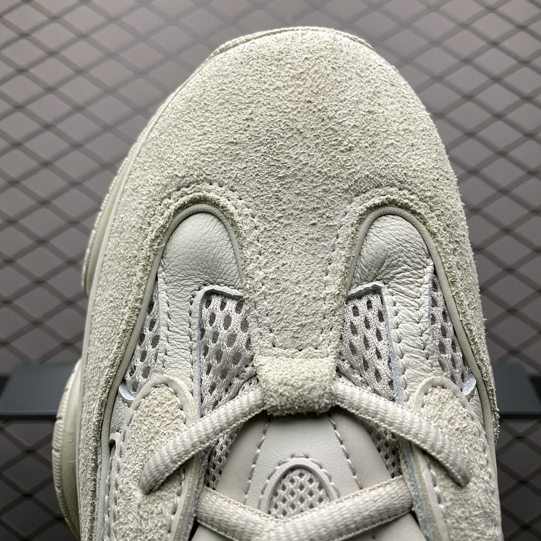 450 纯原版本 AD 阿迪Yeezy 500 侃爷椰子500 ” Blush” 灰白 DB2908