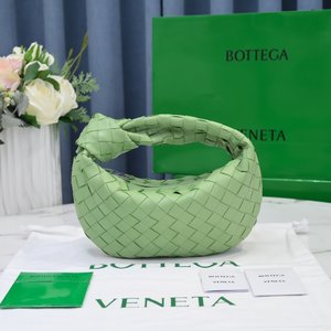 Bottega Veneta BV Jodie Bags Handbags Green Light Weave Sheepskin