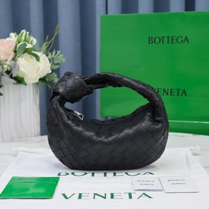 Bottega Veneta BV Jodie Bags Handbags Black Weave Sheepskin