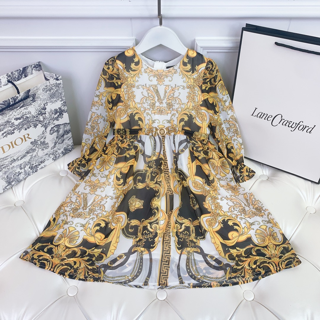 Versace 2021 Spring Summer Dress: Snow-Swipe Fabric, Eco-Friendly, Various Sizes
