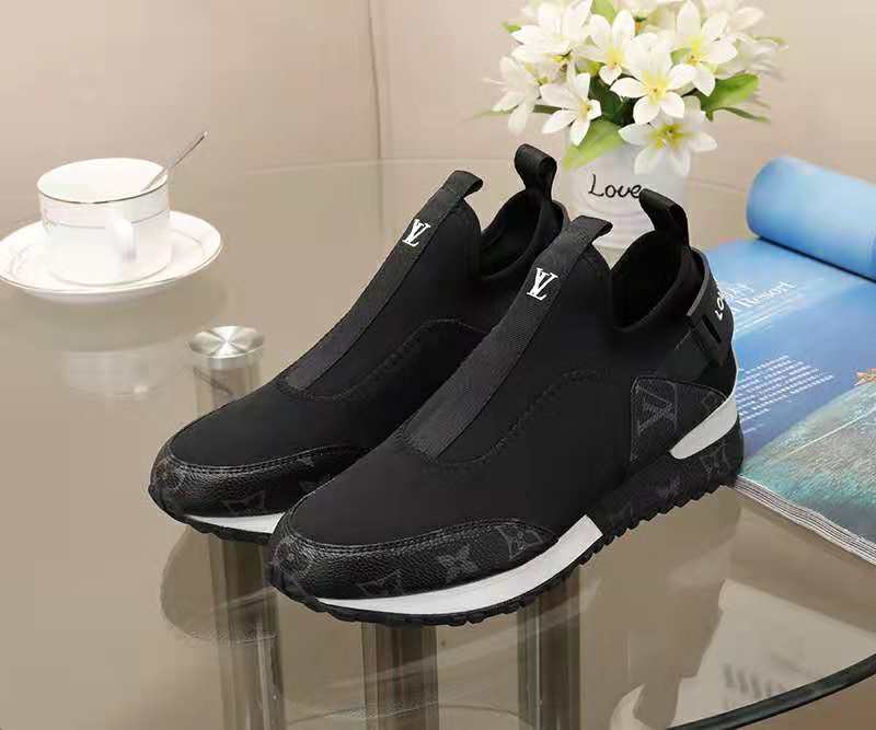 Louis Vuitton Shoes Sneakers Unisex Women Men Cowhide Rubber Sweatpants