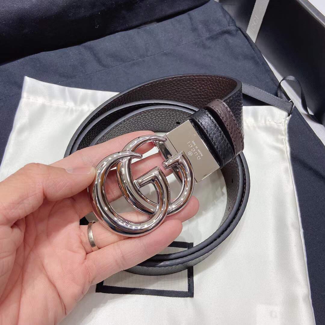 Gucci Style Leather Men's Belts Lookbook Reference image 1