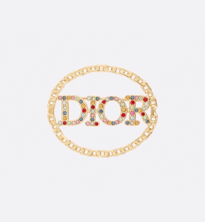 The highest quality fake
 Dior Jewelry Brooch Vintage Gold Summer Collection