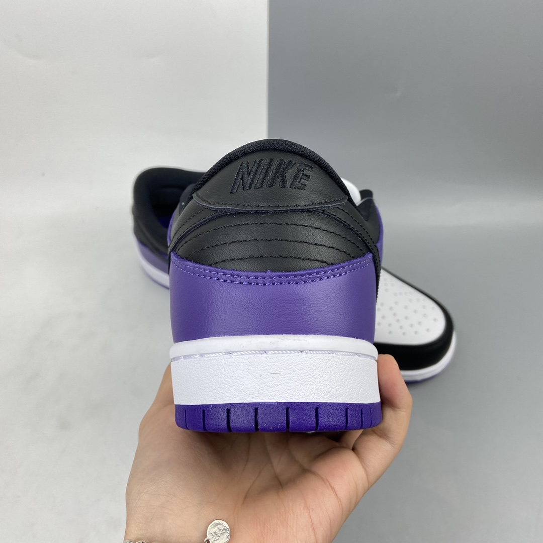 P300 Nike SB Dunk Low “Court Purple”恶人紫”SB低帮时尚休闲滑板鞋 BQ6817-500