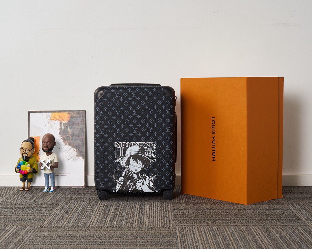 Nueva edición limitada LV Louis Vuitton, equipaje de mano con ruedas. Con creatividad individual innova el clásico lege…
