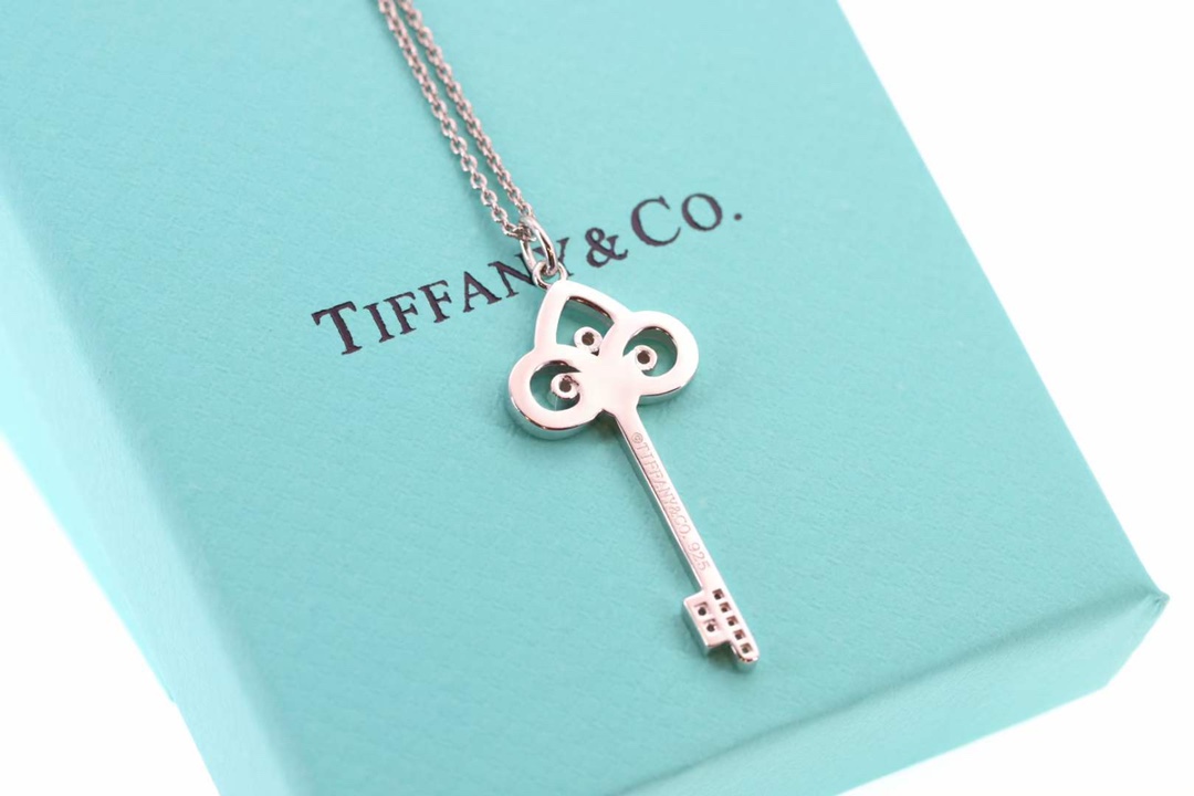 Tiffany & Co. Tiffany&Co.鸢尾花钥匙项链 纯银