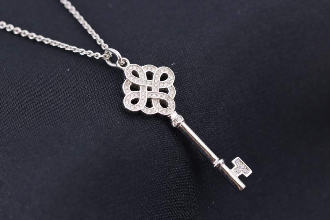 Tiffany & Co. Tiffany&Co.中国结钥匙项链 纯银