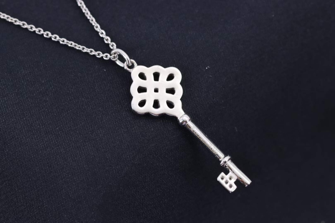 Tiffany & Co. Tiffany&Co.中国结钥匙项链 纯银
