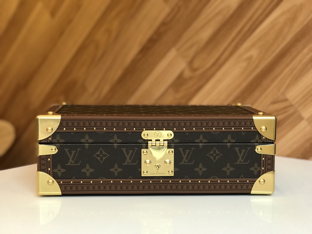 Louis Vuitton Monogram Caja para 8 Relojes, Elegancia y Seguridad
