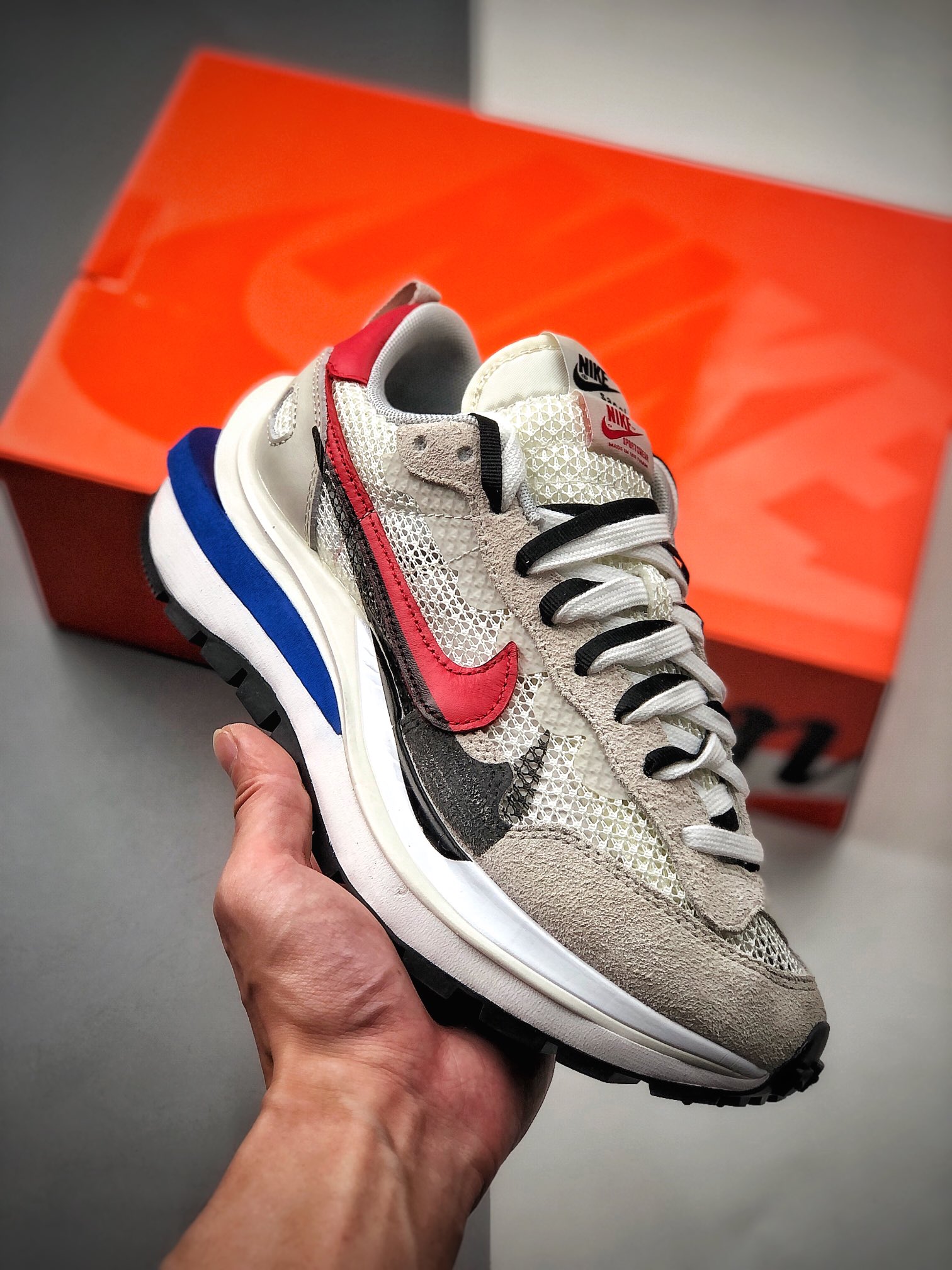280  Sacai X Nike Vaporwaffle 华夫三代3.0 走秀 重磅联名合作款 CV1363-100