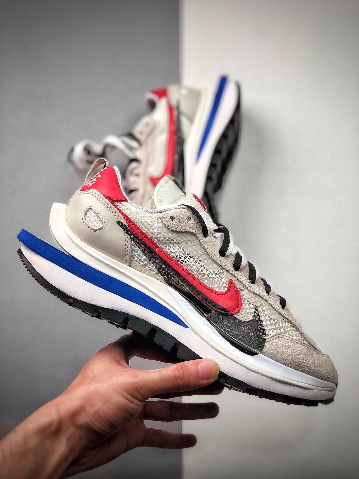 280  Sacai X Nike Vaporwaffle 华夫三代3.0 走秀 重磅联名合作款 CV1363-100