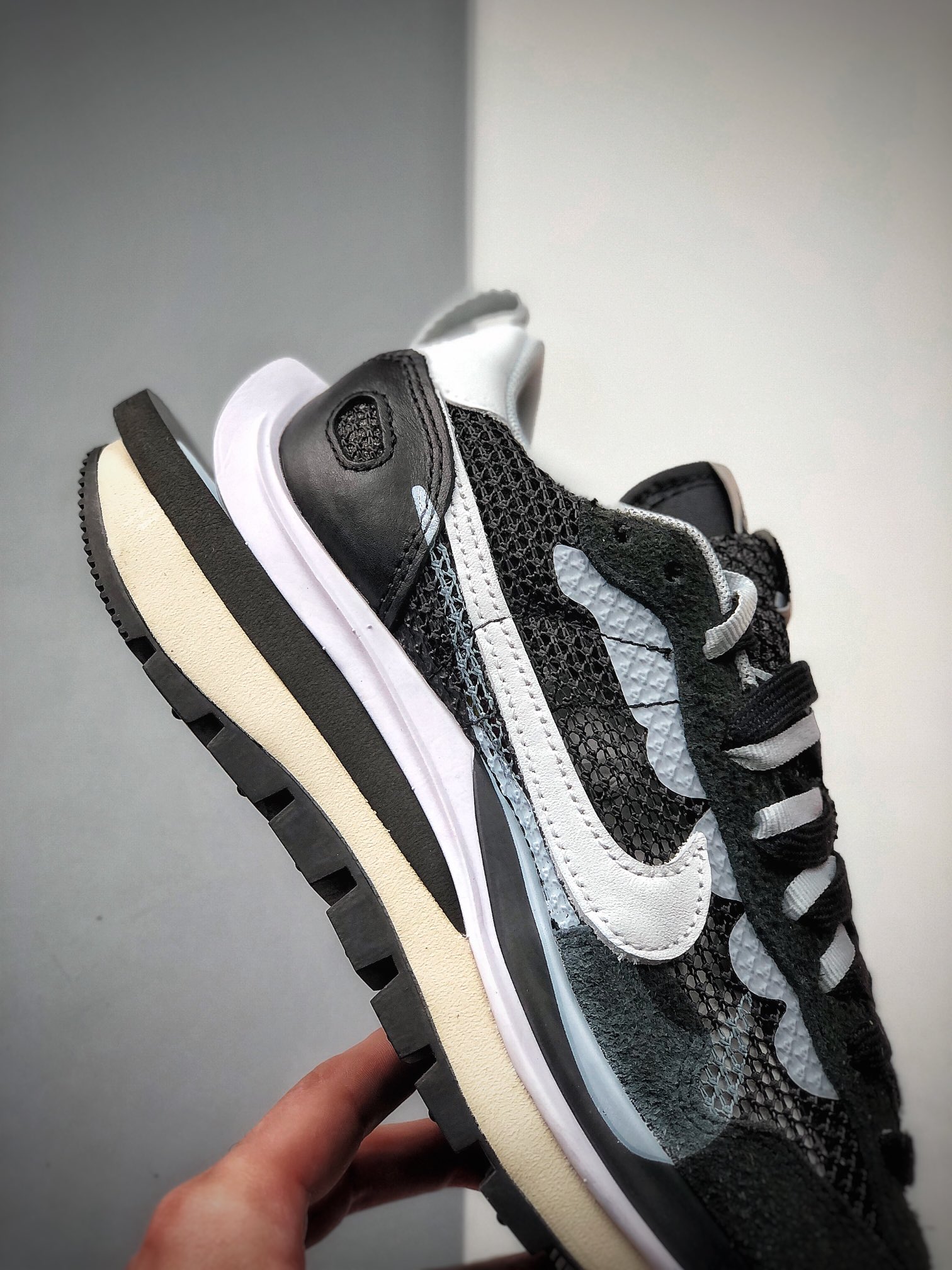 280  Sacai X Nike Vaporwaffle 华夫三代3.0 走秀 重磅联名合作款 CV1363-001