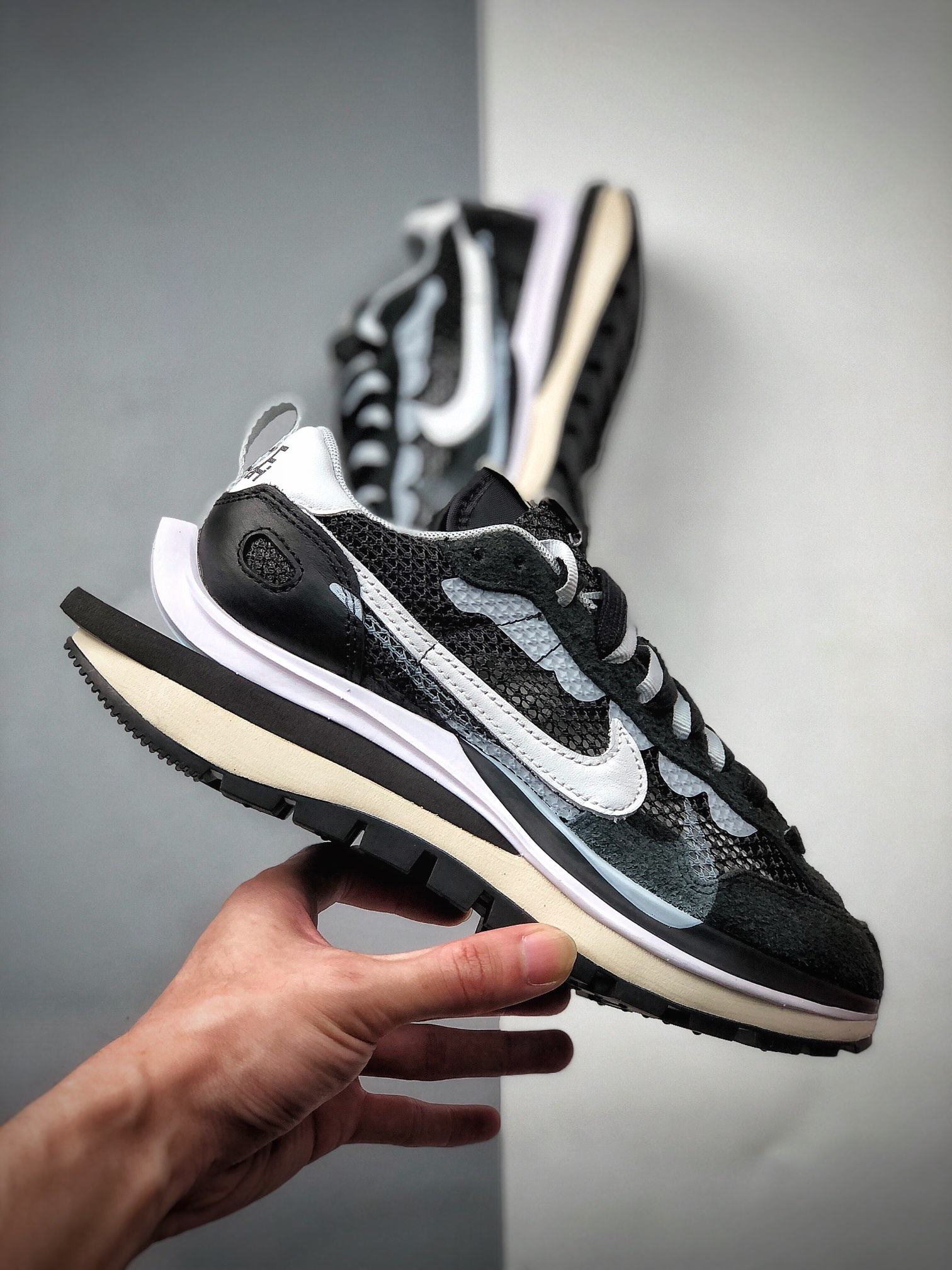 280  Sacai X Nike Vaporwaffle 华夫三代3.0 走秀 重磅联名合作款 CV1363-001