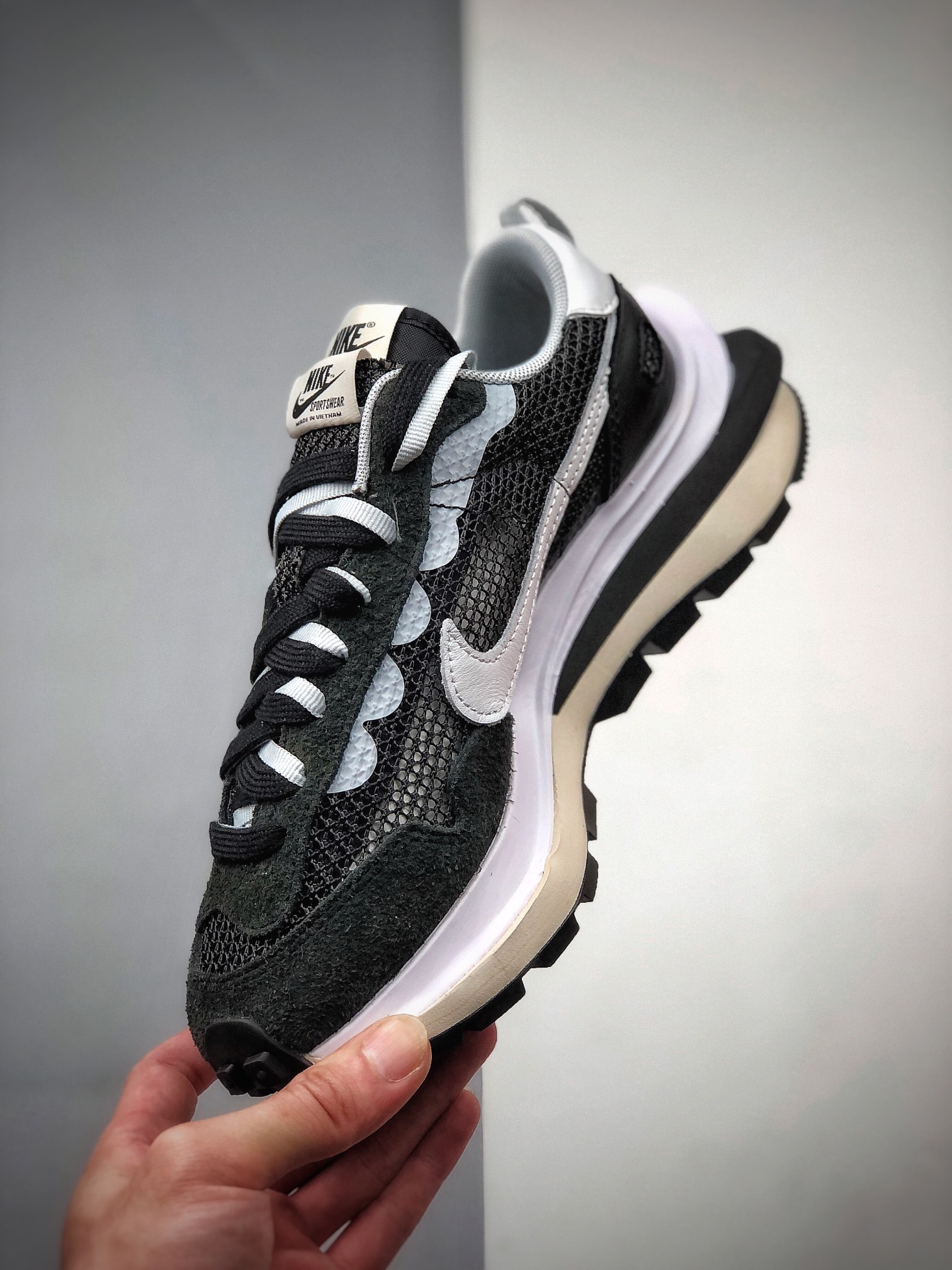 280  Sacai X Nike Vaporwaffle 华夫三代3.0 走秀 重磅联名合作款 CV1363-001