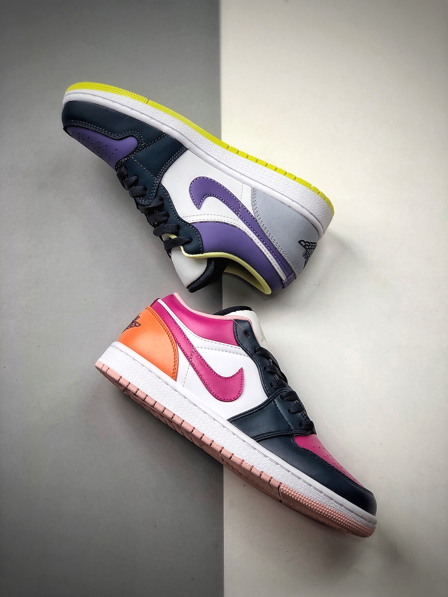 200  WMNS Air Jordan 1 Low “Cactus Flower” 低帮 粉紫鸳鸯 AJ1 DJ4342-400